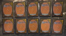 *** UNLIMITED 10x Plains (Trees) *** EX+ Clean! - Magic MtG - Image 2