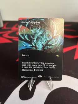 Nature's Rhythm (Borderless) Tarkir: Dragonstorm Regular - Image 1
