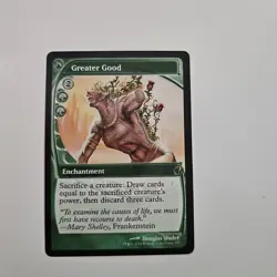 Greater Good (Future Sight) Mystery Booster 2 Regular Magic The Gathering MTG - Image 1