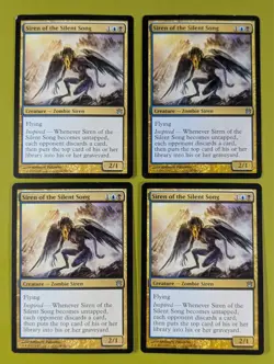 Siren of the Silent Song x4 Born of the Gods 4x Playset Magic the Gathering MTG - Image 1