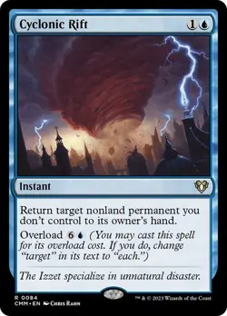 Cyclonic Rift Commander Masters NM MTG - Image 1