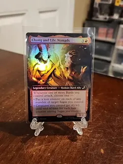 MTG Avatar Chong and Lily Nomads Extended Art Eternal-Legal Foil - Image 1