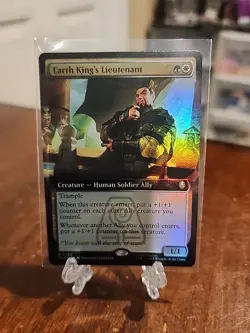 MTG FOIL Earth King's Lieutenant - Avatar: The Last Airbender #380 - Image 1