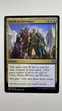 MTG Zendikar Rising Spoils of Adventure 237/280 Magic the Gathering - Image 1