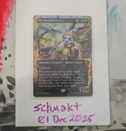 Ms. Bumbleflower (Borderless) (Raised Foil) Bloomburrow Foil - Pack Fresh - NM/M - Image 1