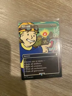🔮 MTG: Farewell (Borderless) Universes Beyond: Fallout Regular - Image 1