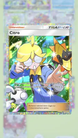 Pokemon TCG Pocket Citro ⭐⭐ Fullart Trainer (GER) - Trade - Image 1