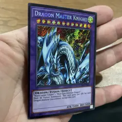 Dragon Master Knight LCKC-EN065 Unlimited Secret Rare NM +Bonus FREE SHIPPING! - Image 2