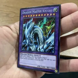 Dragon Master Knight LCKC-EN065 Unlimited Secret Rare NM +Bonus FREE SHIPPING! - Image 3