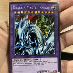Dragon Master Knight LCKC-EN065 Unlimited Secret Rare NM +Bonus FREE SHIPPING! - Image 5