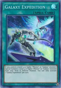 YUGIOH Galaxy Expedition - OP09-EN010 - Super Rare NM - Image 1