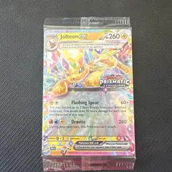 SEALED Jolteon EX Pokemon Card 030/131 Stamped Prismatic Evolutions Surprise Box - Image 1