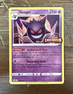 Pokemon Gengar SWSH241 Lost Origin Card - Image 1