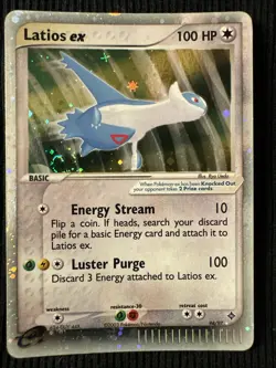 Latios ex (EX Dragon) Holo 94/97 lightly played Pokemon Card - Image 1