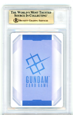 BGS Pristine 10 Gundam Card Game Aile Strike Gundam ST04-001 LR Gundam Beta - Image 2
