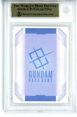 BGS Pristine 10 Gundam Card Game Gundam RX-78-2 GD01-001 LR+ Newtype Rising 2025 - Image 2