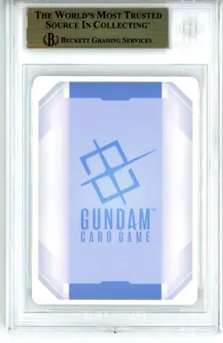 BGS Pristine 10 Gundam Card Game Gundam RX-78-2 GD01-001 LR Newtype Rising 2025 - Image 2