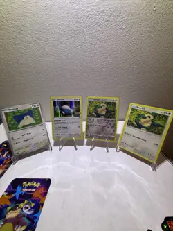 Pokemon TCG Snorlax 4 Card Lot - Image 1