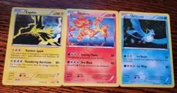 Pokemon Card EX-LP Holo Articuno 27/99,Zapdos 41/99,Moltres 14/99 Next Destinies - Image 1
