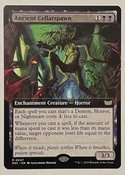 Ancient Cellarspawn Extended - Commander: Duskmourn: House of Horrors MTG - Image 1