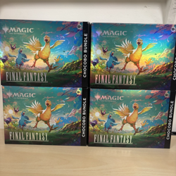 4x Magic The Gathering Final Fantasy Chocobo Bundle IN HAND MTG - Image 1