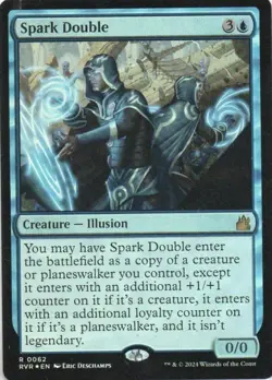 MTG: Ravnica Remastered: Foil Spark Double: Lightly Played Condition - Image 1