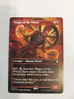 Magus of the Wheel (Borderless) Commander Masters Regular - Image 1