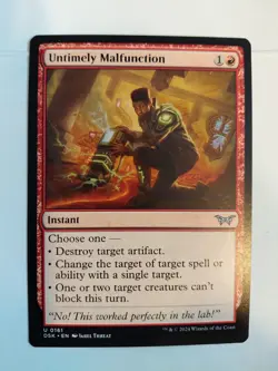 Untimely Malfunction Duskmourn: House of Horror Regular - Image 1