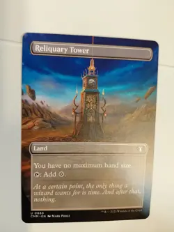 Reliquary Tower (Borderless) Commander Masters Regular - Image 1