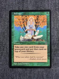 Salvage - LP - Portal Second Age - MTG Magic The Gathering - Image 1