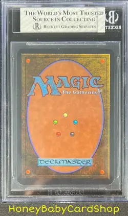 MTG Limited Edition Alpha 1993 Stone Rain BGS 8.0 NM/MT Old School 93/94 - Image 2