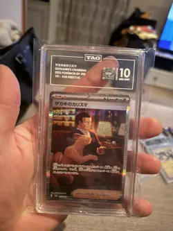 Giovanni's Charisma 207/165 SAR Japanese Pokemon Card 151 10 GEM MINT - Image 3