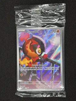 Pokemon TCG CHARCADET 022 Black Star Promo ME02: Phantasmal Flames SEALED - Image 1