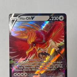Pokemon TCG Ho-Oh V Silver Tempest 140/195 Holo Ultra Rare Near Mint - Image 2