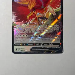 Pokemon TCG Ho-Oh V Silver Tempest 140/195 Holo Ultra Rare Near Mint - Image 3