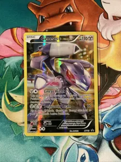 Pokemon TCG XY Black Star Promo XY119 Genesect Full Art Holo NM - Image 1