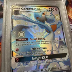 2019 POKEMON SUN & MOON HIDDEN FATES #SV75 FULL ART/GARDEVOIR GX PSA 10 - Image 2