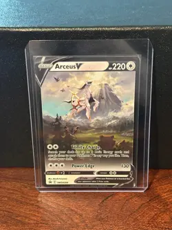 Pokemon TCG Arceus V Alt Art Black Star Promo SWSH204 NM/M - Image 1
