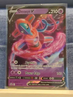 2022 POKEMON SWSH266 BLACK STAR PROMO DEOXYS V DEOXYS VMAX & VSTAR BATTLE BOX - Image 1