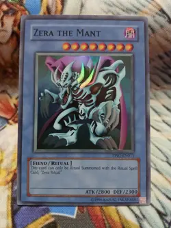 Yugioh Zera the Mant Super Rare PP01-EN011 Lightly Played - Image 1
