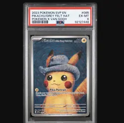 Pikachu with Grey Felt Hat 085 Sv: Scarlet & Violet Promo Cards Regular for sale online - Image 2