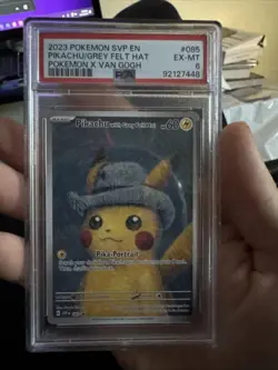 Pikachu with Grey Felt Hat 085 Sv: Scarlet & Violet Promo Cards Regular for sale online - Image 4