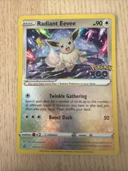 Radiant Eevee SWSH230 SWSH: Sword & Shield Promo Cards Holo - Image 1