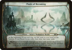 Pools of Becoming Planechase 2009 PLD Common MAGIC GATHERING CARD ABUGames - Image 1