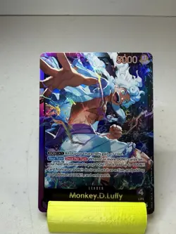 Monkey.D.Luffy OP09-061 ONE PIECE Tcg Card Game NM PURPLE/BLACK Leader - Image 1