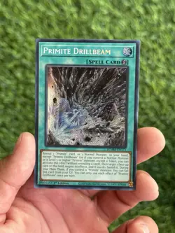 Primite Drillbeam BLMM-EN173 Secret Rare Yugioh Card 1st Edition Mint Condition - Image 1