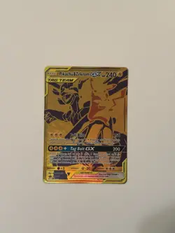 Pokemon Pikachu & Zekrom GX TCG Sun & Moon SM248 Holo Promo Card - Image 1