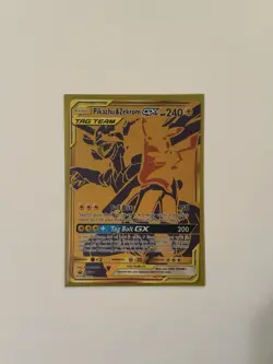 Pokemon Pikachu & Zekrom GX TCG Sun & Moon SM248 Holo Promo Card - Image 3