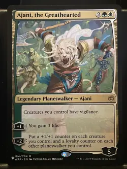 Ajani the Great Hearted NM/M MTG Mystery Booster 2 The List Magic Card - Image 1