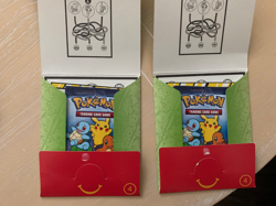 Pokemon & Yu-Gi-Oh! TCG LOT 500+ Cards + (2 UNOPENED MCDonalds Booster Packs) - Image 2